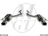 Premium exhaust system for Mercedes-Benz W216 CL-Class Coupe CL550 V8, enhancing performance and sound.