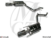 Premium Meisterschaft exhaust system for Mercedes-Benz W216 CL-Class Coupe CL550 V8, enhancing performance and sound.