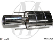 Premium stainless steel exhaust system for Mercedes-Benz W216 CL-Class Coupe CL550 V8, enhancing performance and sound.