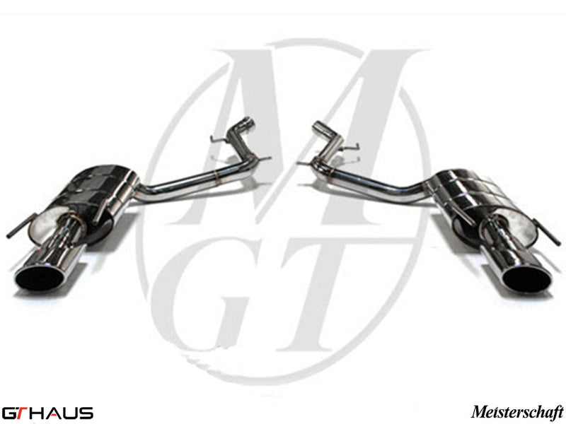 Premium exhaust system for Mercedes-Benz W216 CL-Class Coupe CL600 V12, featuring stainless steel construction and enhanced performance.