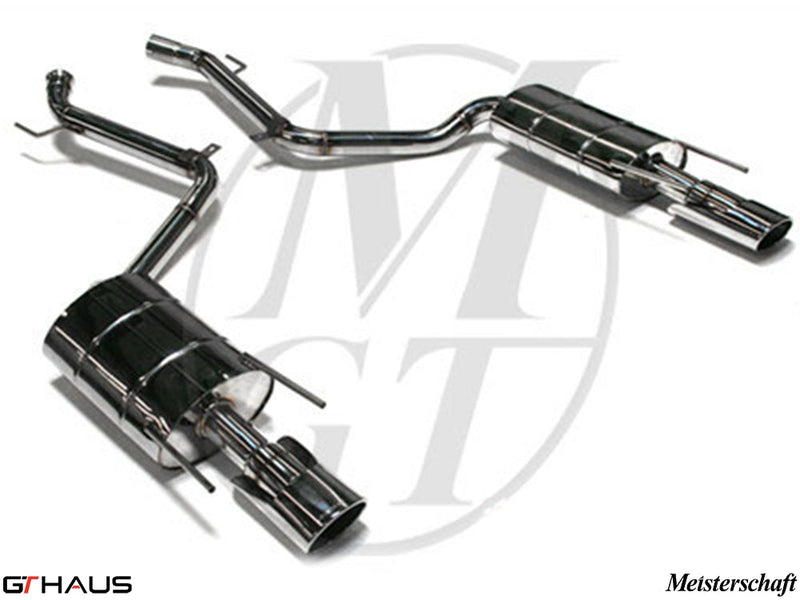 Premium stainless steel exhaust system for Mercedes-Benz W216 CL-Class Coupe CL600 V12, enhancing performance and sound.