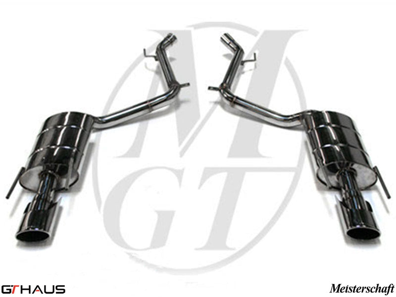 Premium stainless steel exhaust system for Mercedes-Benz W216 CL-Class Coupe CL600 V12, enhancing performance and sound.