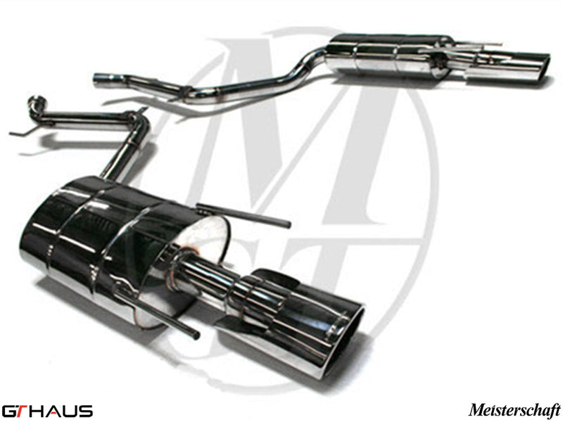 Premium stainless steel exhaust system for Mercedes-Benz W216 CL-Class Coupe CL600 V12, enhancing performance and sound.