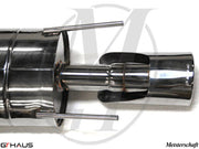 Premium exhaust tip for Mercedes-Benz W216 CL-Class Coupe CL600 V12, featuring polished stainless steel design for enhanced performance.