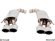 Premium exhaust system for Mercedes-Benz W216 CL-Class Coupe CL63 AMG, enhancing performance and sound.