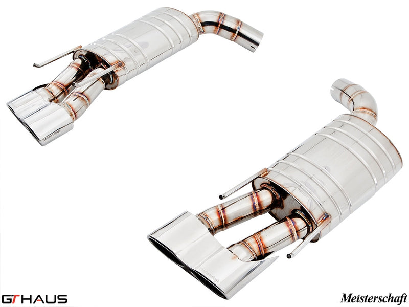 Premium exhaust system for Mercedes-Benz W216 CL-Class Coupe CL63 AMG, enhancing performance and sound.