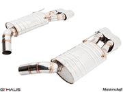 Premium exhaust system for Mercedes-Benz W216 CL-Class Coupe CL63 AMG, enhancing performance and sound.