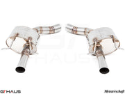 Premium exhaust system for Mercedes-Benz W218 CLS-Class CLS350, featuring stainless steel construction and enhanced performance.