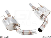 Premium exhaust system for Mercedes-Benz W218 CLS-Class Sedan CLS400/450, featuring stainless steel construction and performance design.
