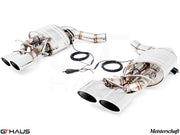 Premium exhaust system for Mercedes-Benz W218 CLS-Class CLS63/63s AMG, featuring V8 Bi-turbo compatibility and electronic valve control.