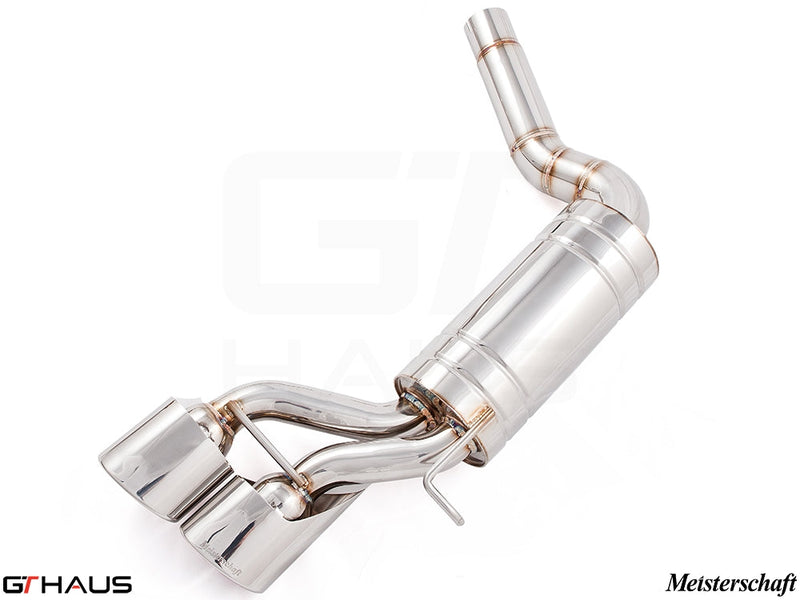 Premium stainless steel exhaust system for Mercedes-Benz W219 CLS-Class Sedan CLS350 V6, enhancing performance and sound.