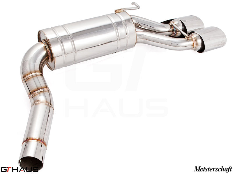 Premium stainless steel exhaust system for Mercedes-Benz W219 CLS-Class CLS350 V6, enhancing performance and sound.
