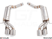 Premium stainless steel exhaust system for Mercedes-Benz W219 CLS550 V8, enhancing performance and sound.