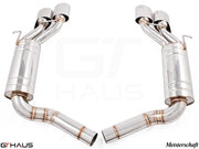 Premium stainless steel exhaust system for Mercedes-Benz W219 CLS-Class CLS55 AMG, enhancing performance and sound.