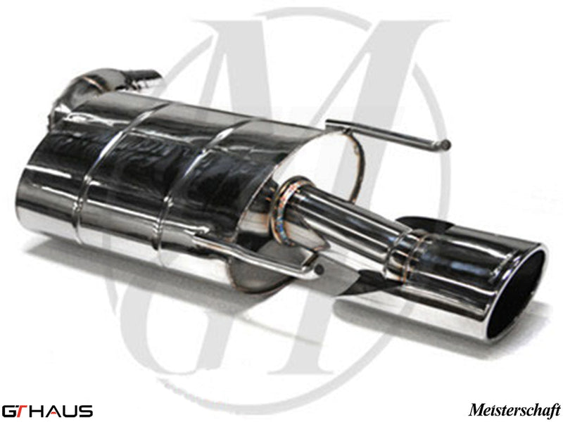 Premium stainless steel exhaust system for Mercedes-Benz W221 S-Class S550 V8, enhancing performance and sound.