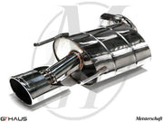 Premium stainless steel exhaust system for Mercedes-Benz W221 S-Class S550 V8, enhancing performance and sound.