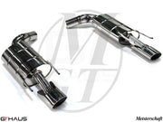Premium stainless steel exhaust system for Mercedes-Benz W221 S-Class S600 V12, enhancing performance and sound.