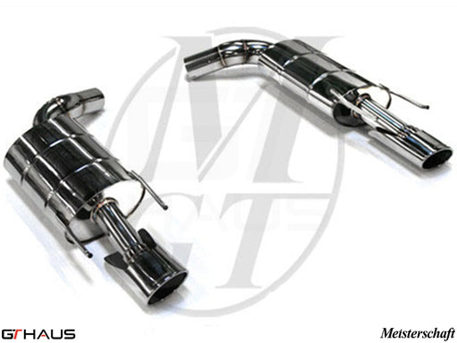 Premium stainless steel exhaust system for Mercedes-Benz W221 S-Class S600 V12, enhancing performance and sound.