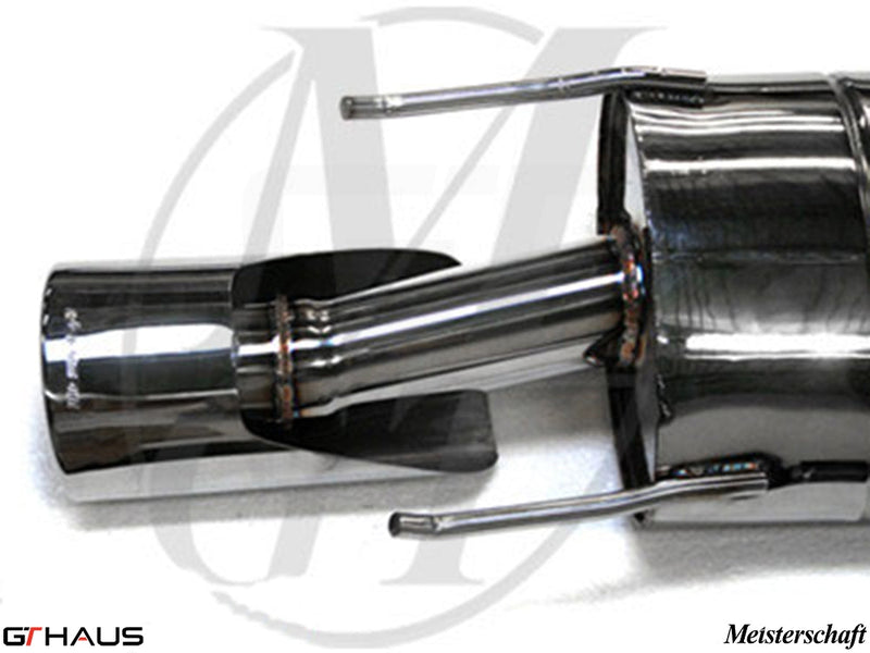 Premium stainless steel exhaust tip for Mercedes-Benz W221 S-Class S600 V12, enhancing performance and sound.