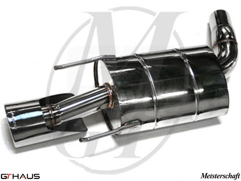Premium stainless steel exhaust system for Mercedes-Benz W221 S-Class S600 V12, enhancing performance and sound.