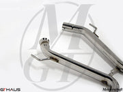 Premium stainless steel exhaust pipe for Mercedes-Benz W221 S-Class S600 V12, designed for enhanced performance and durability.