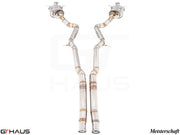 Premium exhaust system for Mercedes-Benz W222 S-Class Sedan S600/S650 (2015-2020) with V12 Bi-Turbo engine.