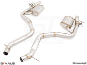 Premium stainless steel exhaust system for Mercedes-Benz W223 S63E AMG Hybrid, designed for enhanced performance and sound.