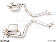 Premium exhaust system for 2024+ Mercedes-Benz W223 S63E AMG Hybrid, featuring stainless steel construction and advanced design.