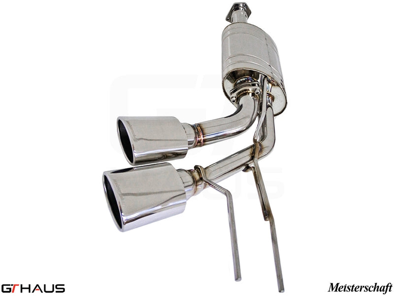 Premium exhaust system for Mercedes-Benz W463 G-Class G55 AMG, featuring polished tips and durable construction.