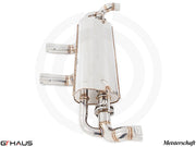 Premium stainless steel exhaust system for Mercedes-Benz GLS 63/63S AMG, enhancing performance and sound.