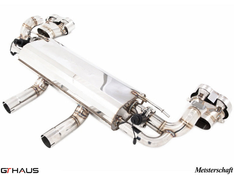 Premium stainless steel exhaust system for Mercedes-Benz X166 GL63 AMG, enhancing performance and sound.