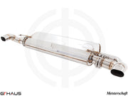 Premium exhaust system for Mercedes-Benz X166 GL63 AMG, enhancing performance with a sleek stainless steel design.