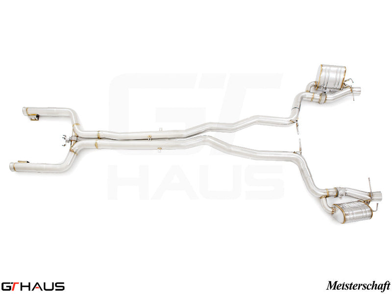 Premium exhaust system for Mercedes-Benz X290 GT63S AMG V8 Twin Turbo, enhancing performance and sound.