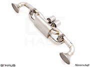 Premium exhaust system for Porsche 911 GT3RS/ST (992 Chassis) 2019-2024, featuring stainless steel construction and enhanced performance.
