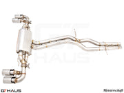 Premium performance exhaust system for 2024+ Porsche Cayenne SUV/Coupe, enhancing sound and efficiency with stainless steel construction.