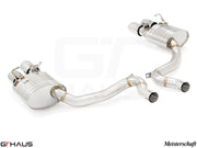 Premium performance exhaust system for Porsche Panamera 971 V6 (2.9T models: S/4S) SWB, enhancing sound and efficiency.