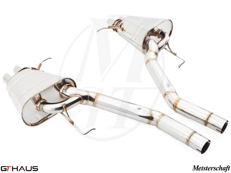 Premium exhaust system for Rolls Royce Dawn V12 Bi-turbo Coupe, featuring stainless steel construction and enhanced performance.