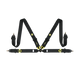 MOMO Corsa Harness 3x3 Camlock 4pt Clip In Restraint - Black