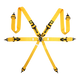 MOMO Corsa Harness 3x3x2 Camlock 6pt Clip In Restraint - Yellow
