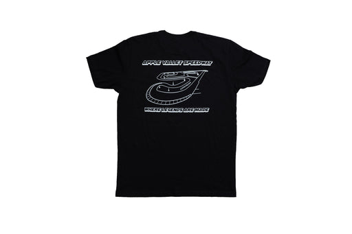 Megan Racing Apple Valley Speedway Track T-Shirt