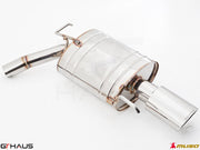 Premium stainless steel exhaust system for Infiniti G37, G37S, Q40 Sedan 3.7L V6, enhancing performance and sound.