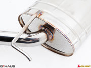 Premium performance exhaust system for Infiniti G37/Q40, featuring stainless steel construction and precision welding.