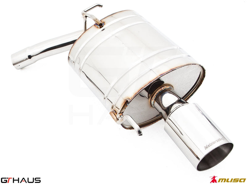 Premium stainless steel exhaust system for Infiniti G37, G37S, and Q40 Sedan, enhancing performance and sound.