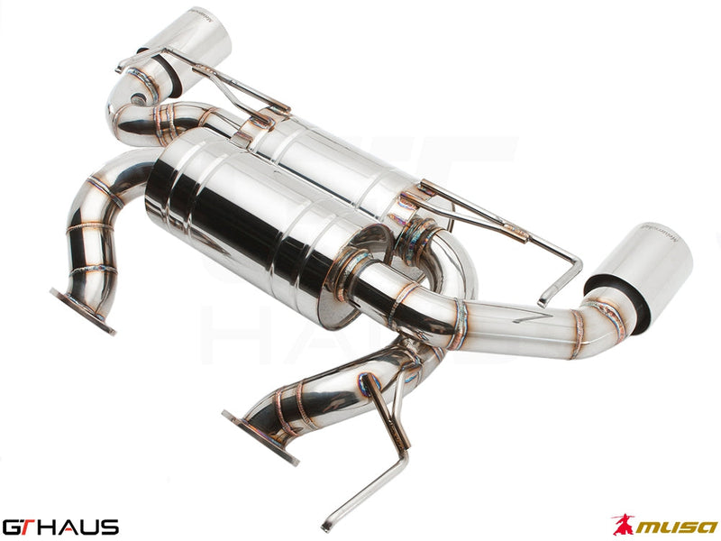 Premium performance exhaust system for Infiniti G37, G37S, Cabrio, and Q60 Coupe with 3.7L V6 engine.