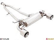 Premium performance exhaust system for Infiniti G37, G37S Coupe, Cabrio, and Q60 Coupe with 3.7L V6 engine.