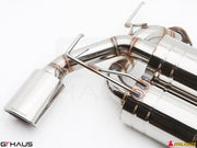 Premium stainless steel exhaust system for Infiniti G37, G37S Coupe, Cabrio, and Q60 Coupe, enhancing performance and sound.