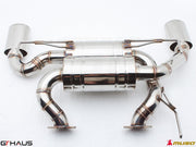 Premium performance exhaust system for Infiniti G37, G37S, Cabrio, and Q60 Coupe, featuring stainless steel construction.