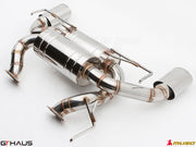 Premium stainless steel exhaust system for Infiniti G37, G37S, Cabrio, and Q60 Coupe, enhancing performance and sound.