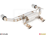 Premium performance exhaust system for Infiniti Q50 Sedan 3.7L V6 VVEL, featuring stainless steel construction and enhanced flow.