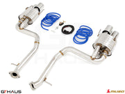 Premium exhaust system for Lexus GS-F (V8) 2012+, featuring stainless steel construction and electronic valve control.
